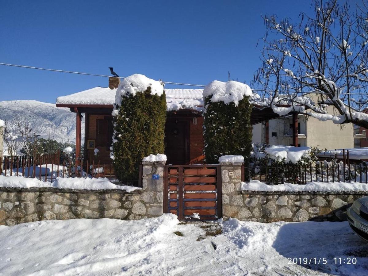 Wooden House In Ioannina Apartamento Exterior foto