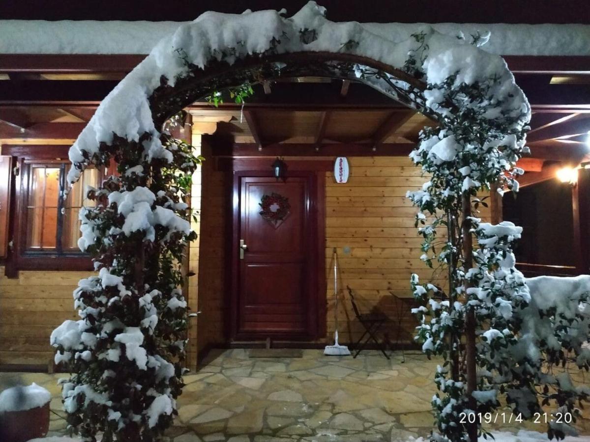 Wooden House In Ioannina Apartamento Exterior foto